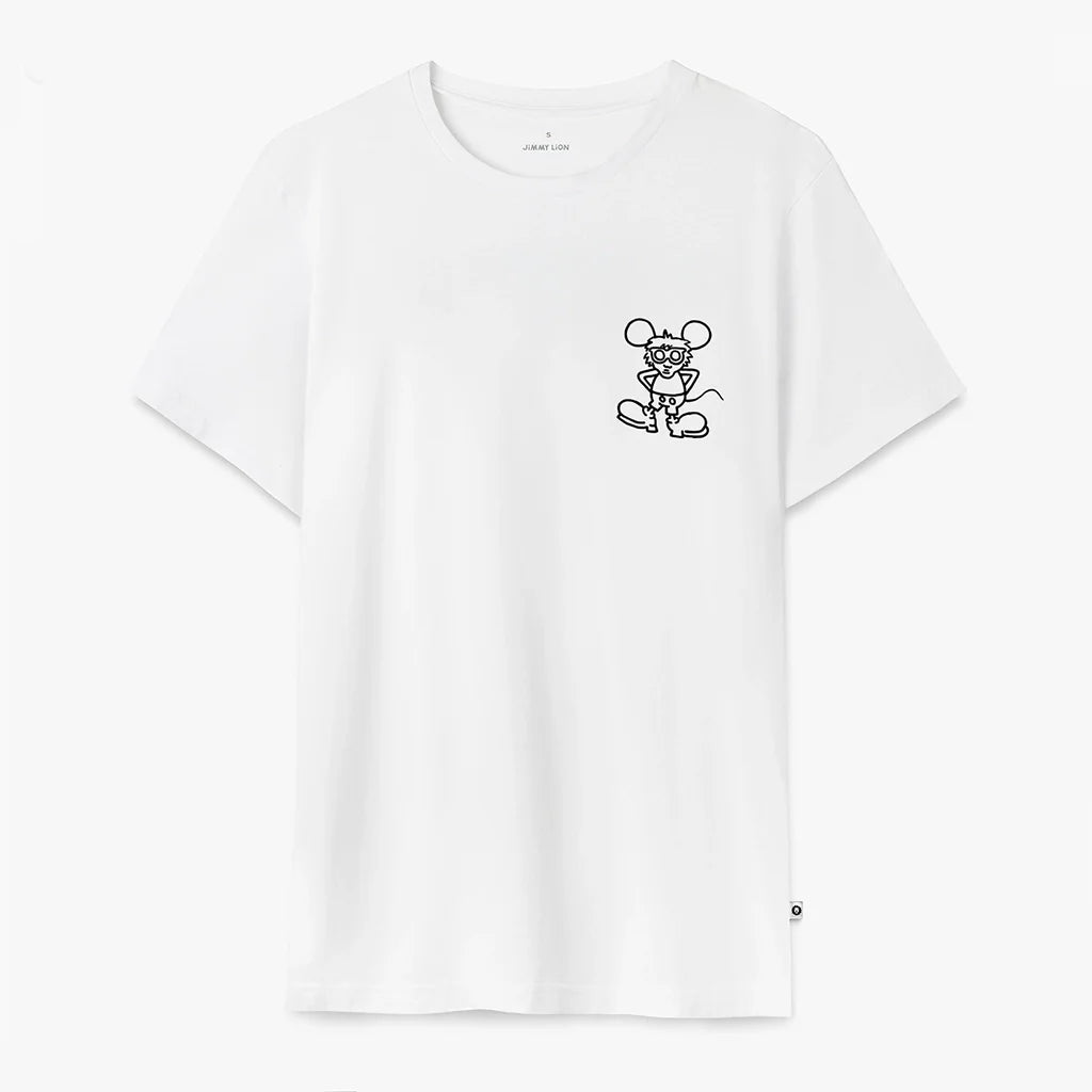 Andy Mouse Tee - White