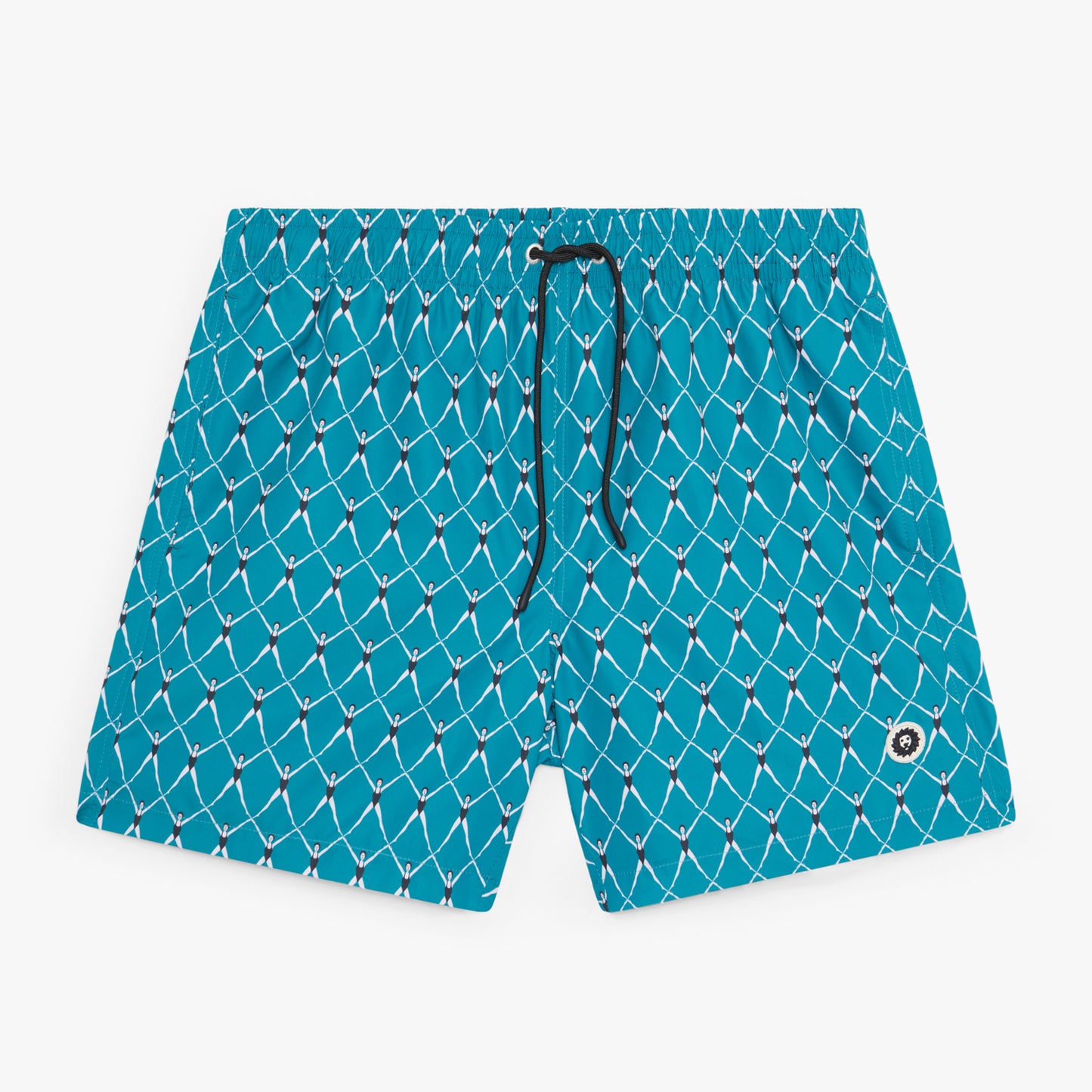 Olympic Swimmer Swim Shorts - Dark Acqua