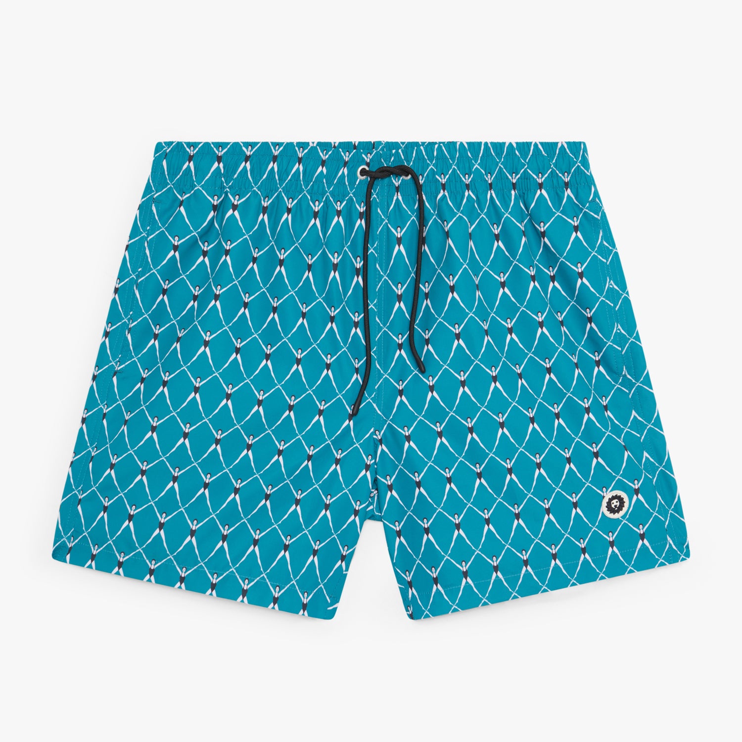 Olympic Swimmer Swim Shorts - Dark Acqua