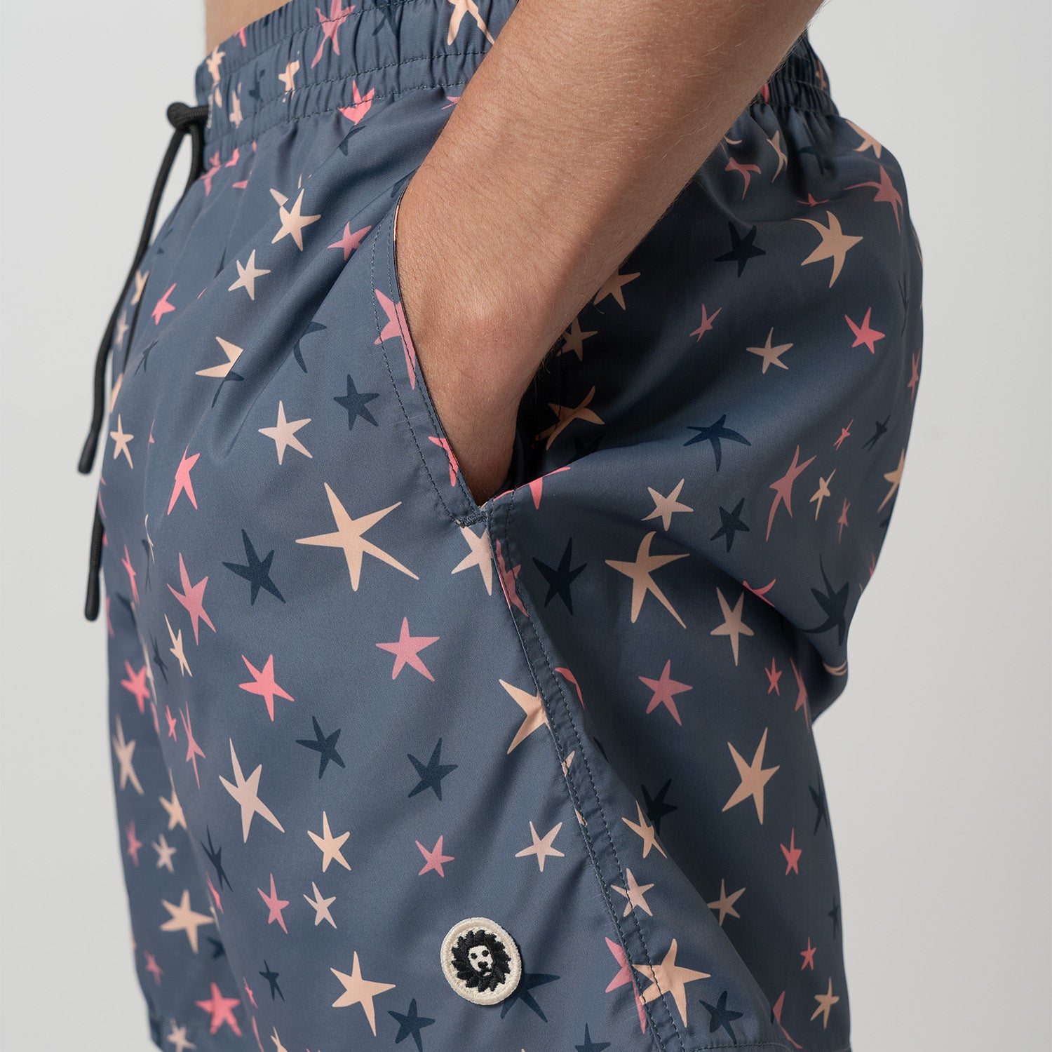 Stars Swim Shorts - Dark Blue (4)