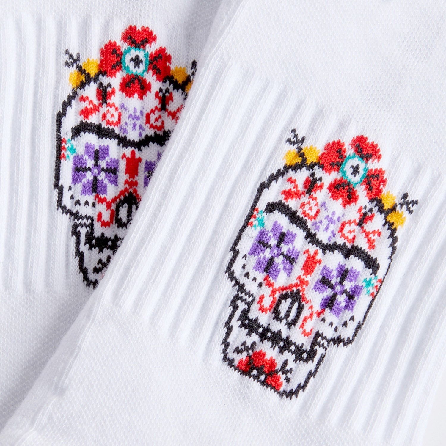 Ankle Athletic Frida Calavera - White (3)