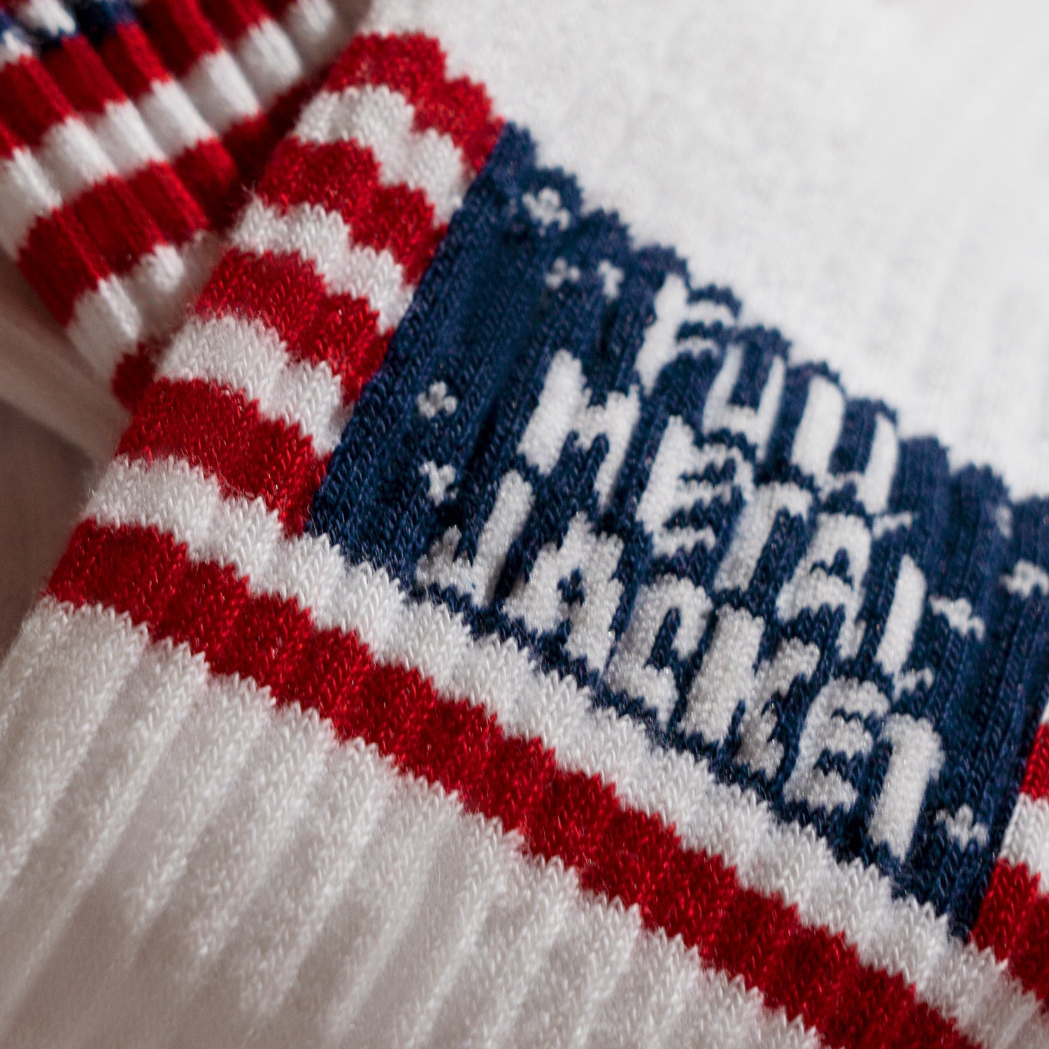 Athletic Full Metal Jacket Flag - White (3)